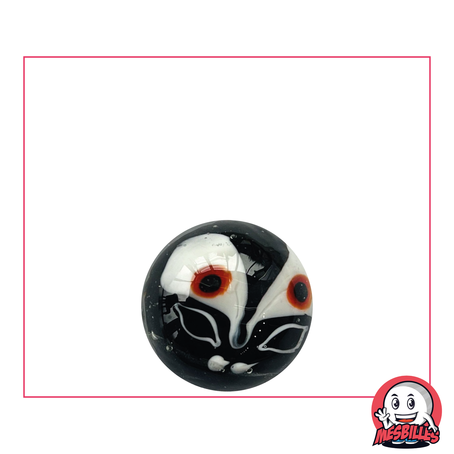 1 Murmeln Art Aloa Noir 16 mm