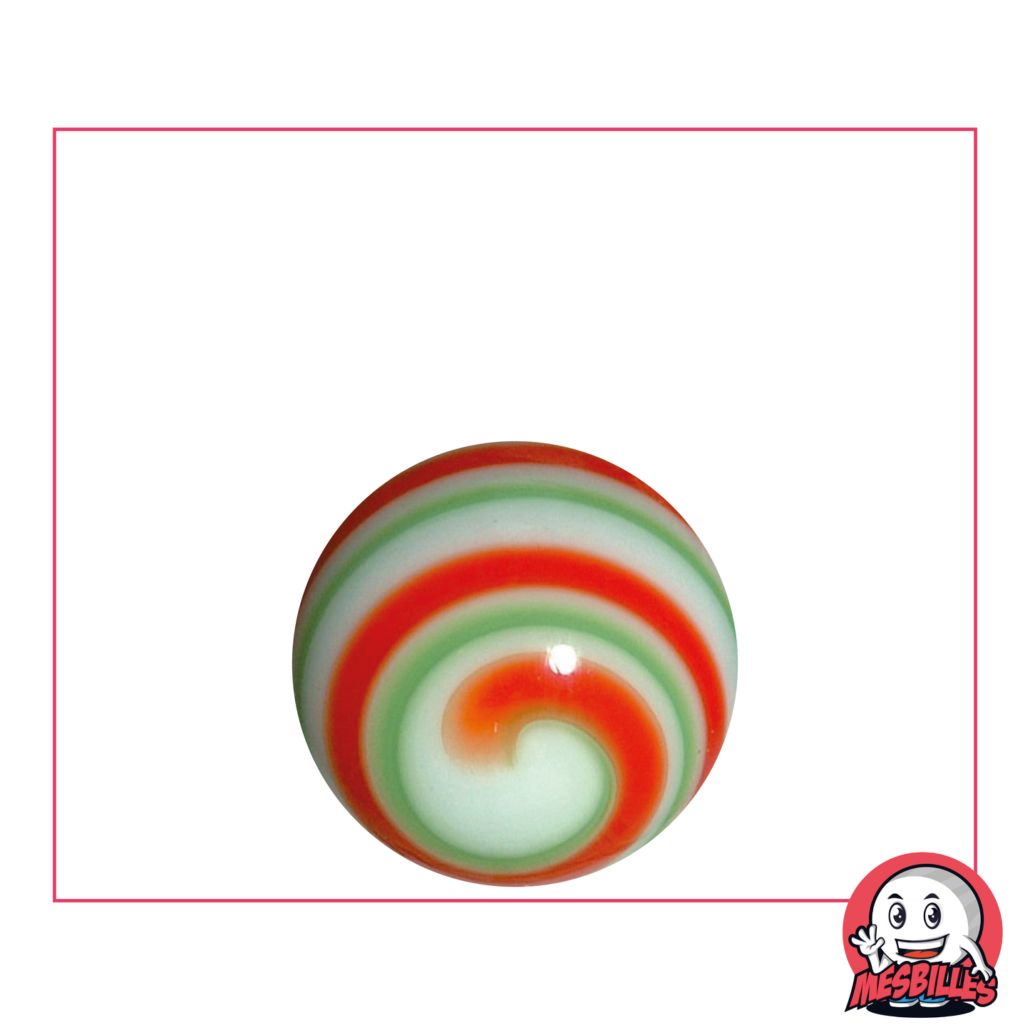 1 Murmel Art Équinoxe Blanc 22 mm