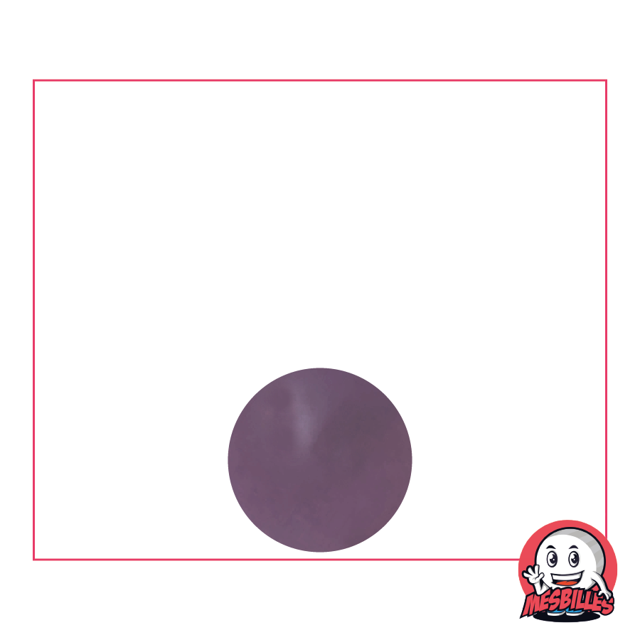 Murmeln Licht Dunkelviolett 12 mm von MeineMurmeln