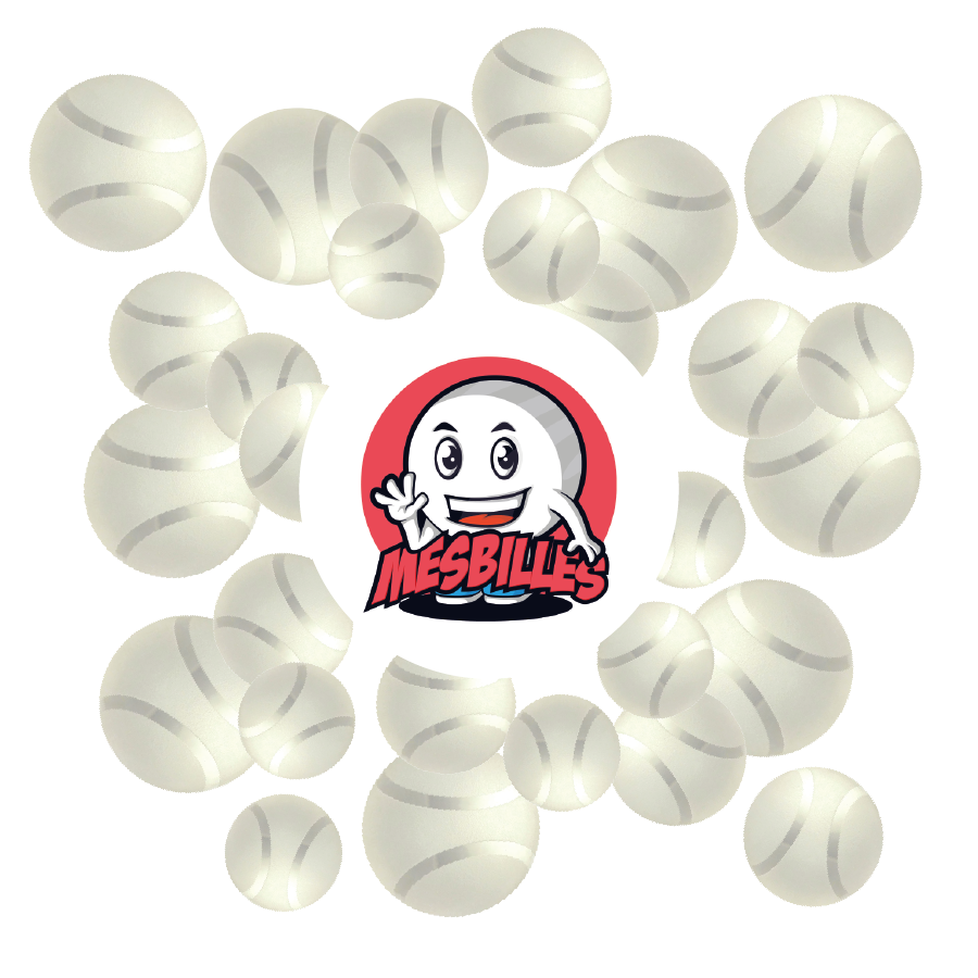 Diese Murmeln sind perfekt für Ihre Dekorationen. Und wie alle Murmeln aus der Art Collection eignet sich auch diese Glasmurmel Tennis perfekt für Sammler.