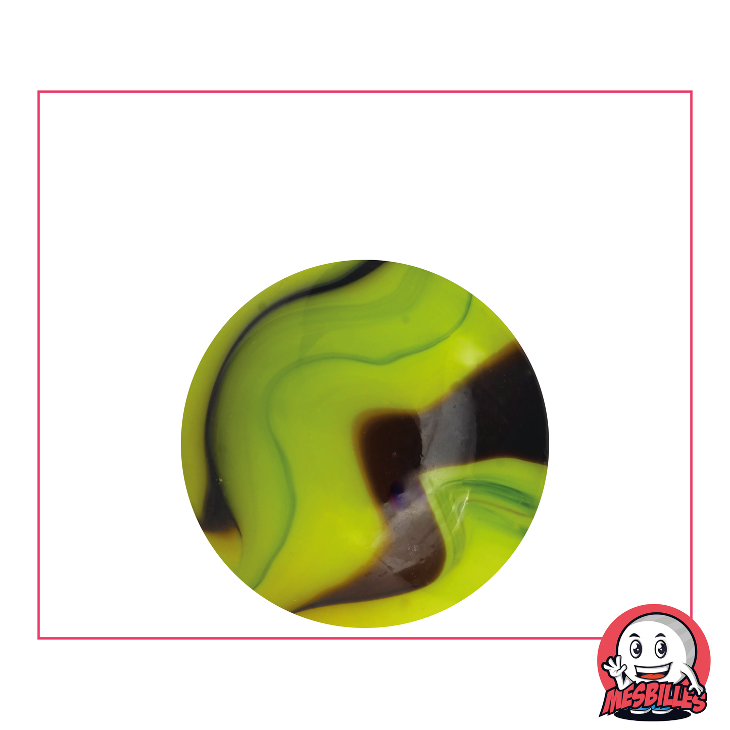 1 Murmel Green-Turtle 25 mm