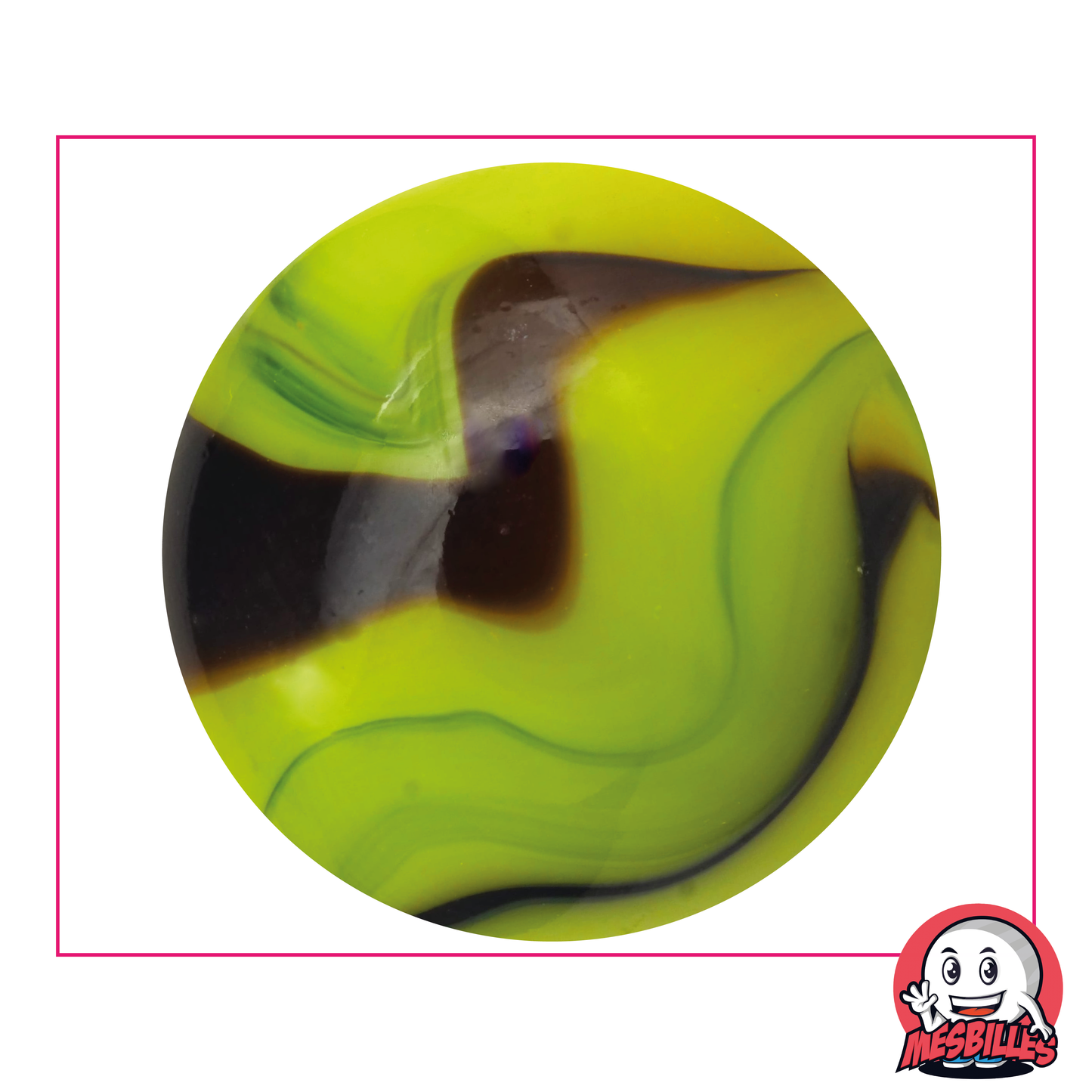 1 Murmel Green-Turtle 50 mm