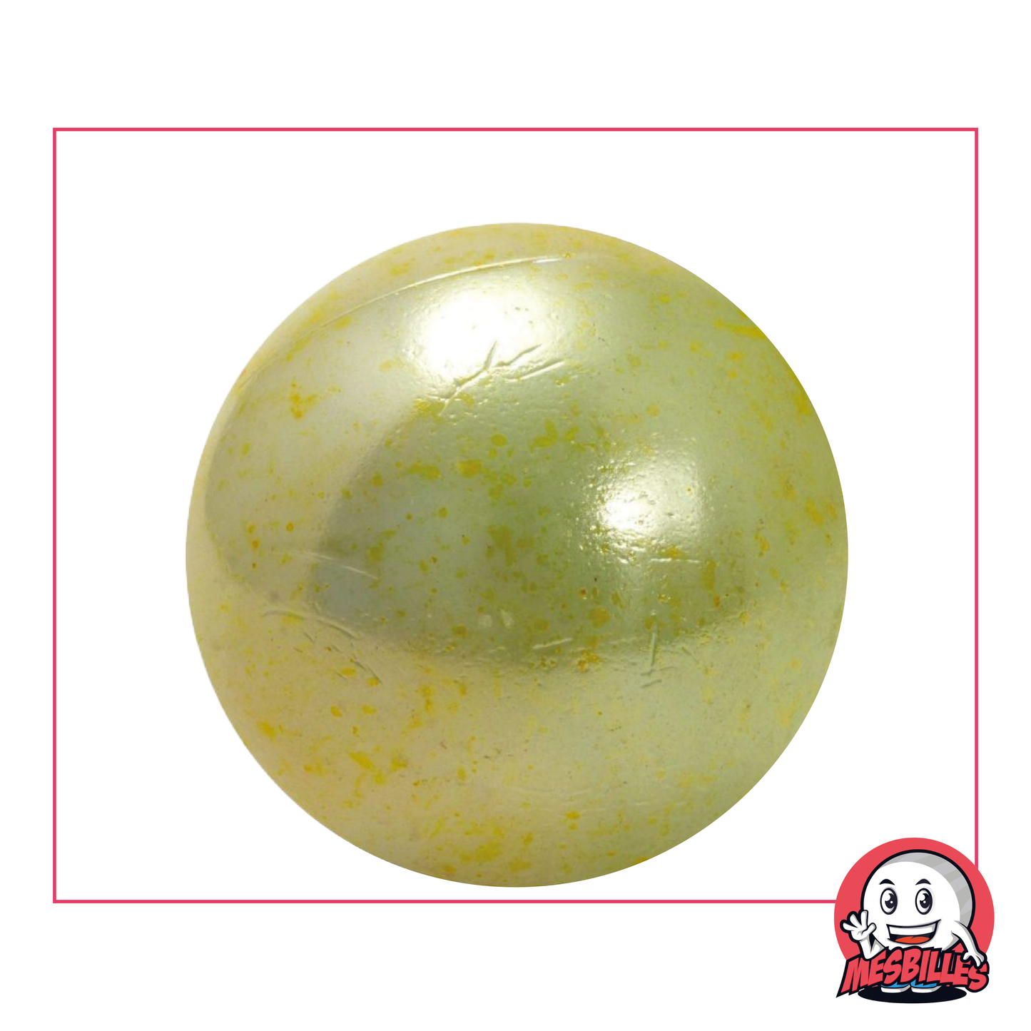 1 Gelbe Murmel Wolfgang 42 mm