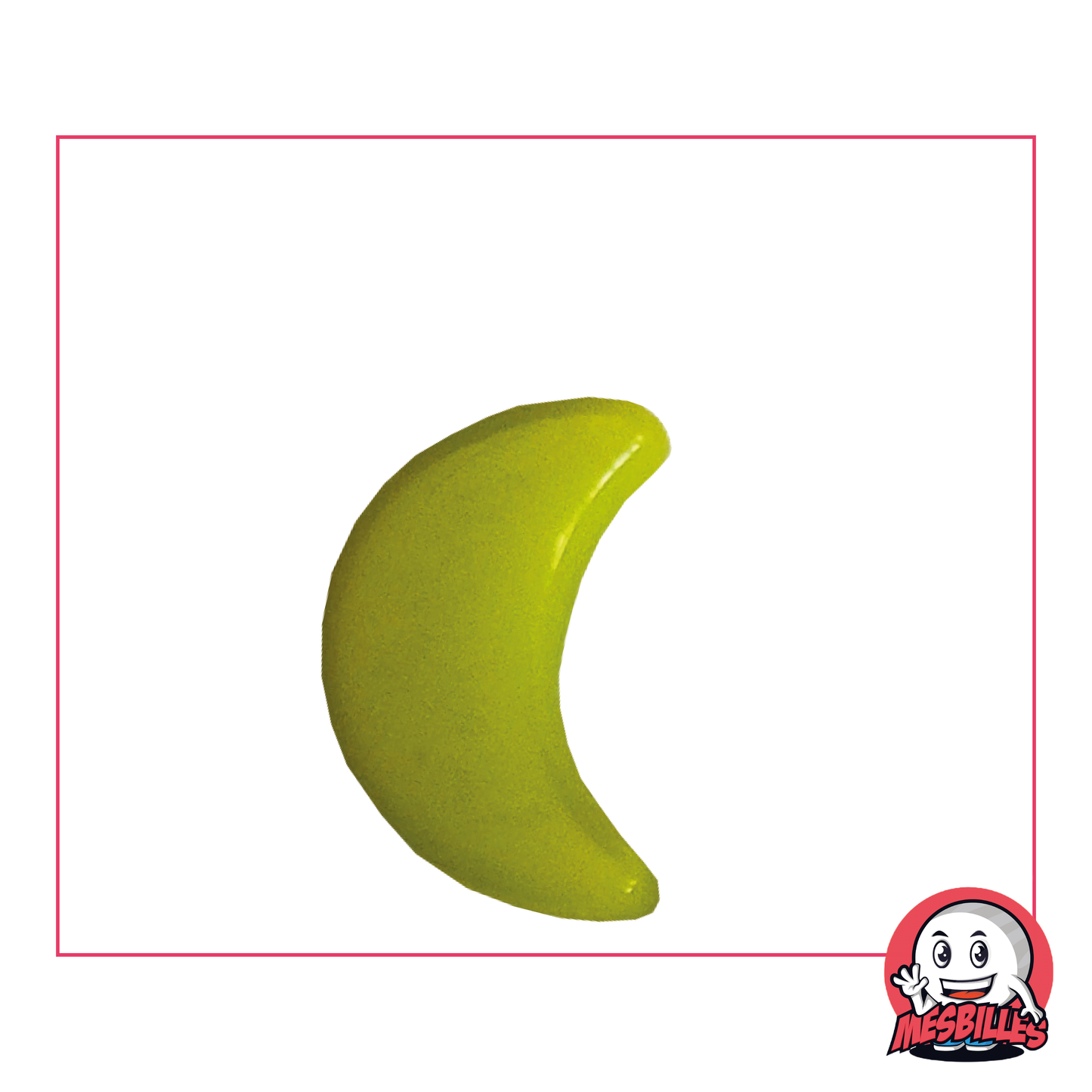 1 Murmeln Mond Perlmuttene Extra Flach