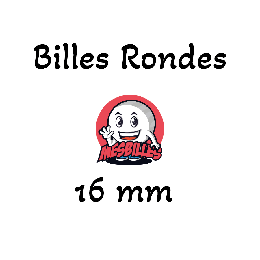 Billes Rondes Standard 16mm