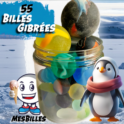 55 Murmeln Givrée