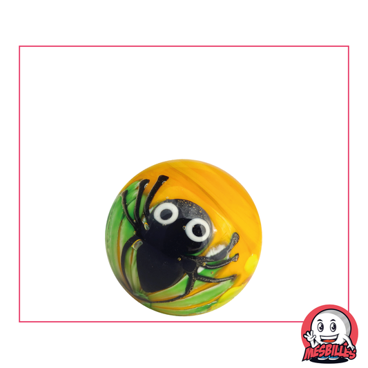 1 Murmeln Kunst Arachnid 22 mm