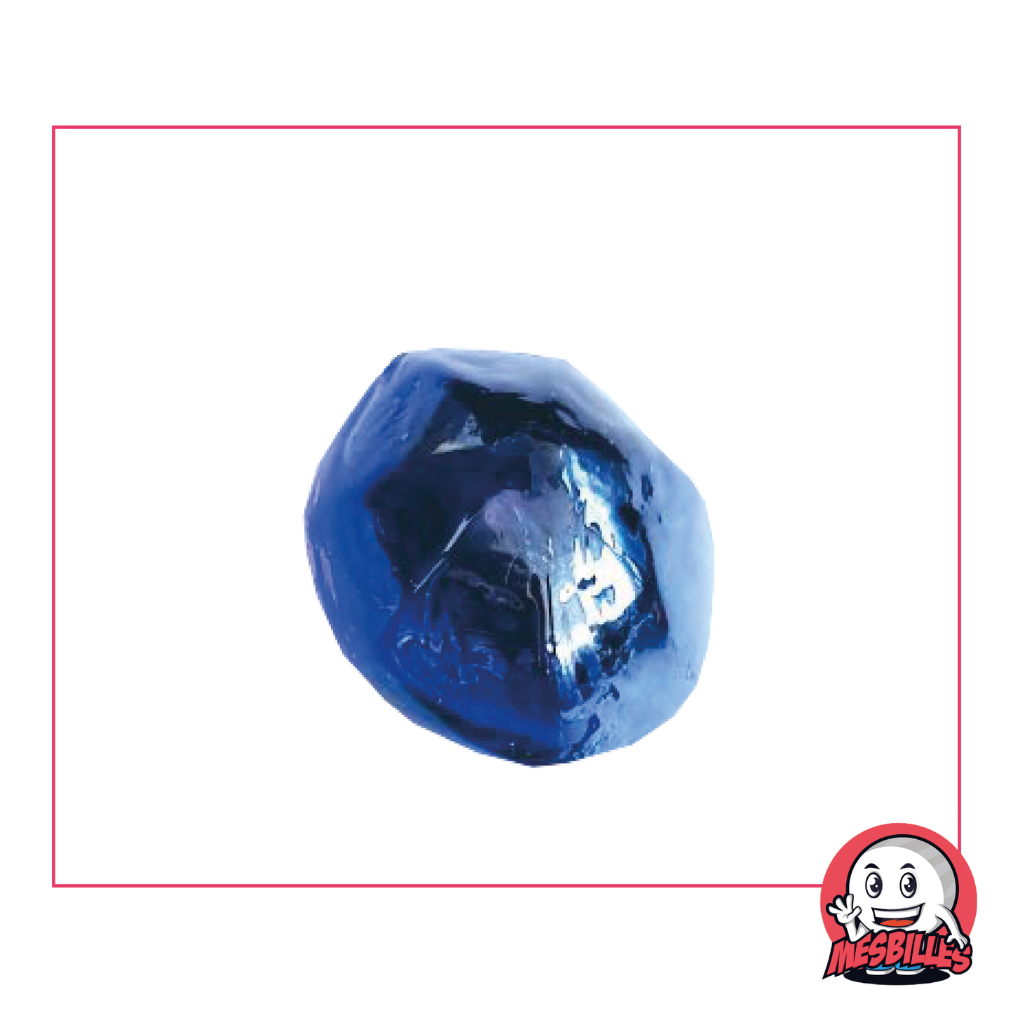 1 Murmel Cone Blau-Nacht