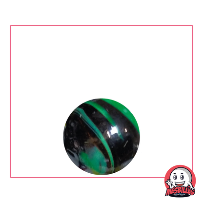 Diabolic Vert 16 mm, das Murmel-Äquivalent zu Sherlock Holmes' Moriarty.