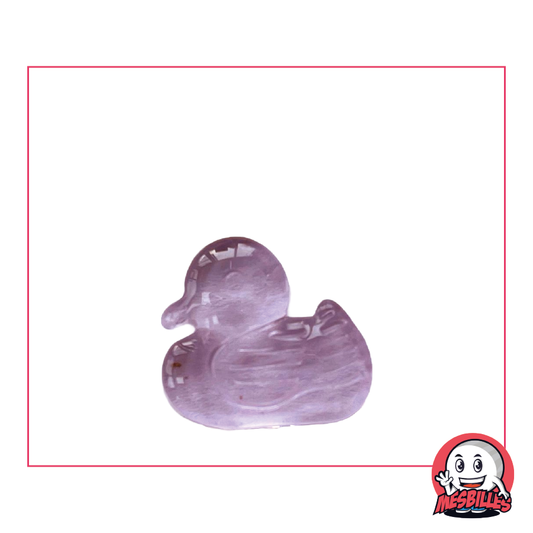 Extra flache Murmeln Rosa Ente 25 mm, der Flamingo der Form-Murmeln bei MineMurmeln
