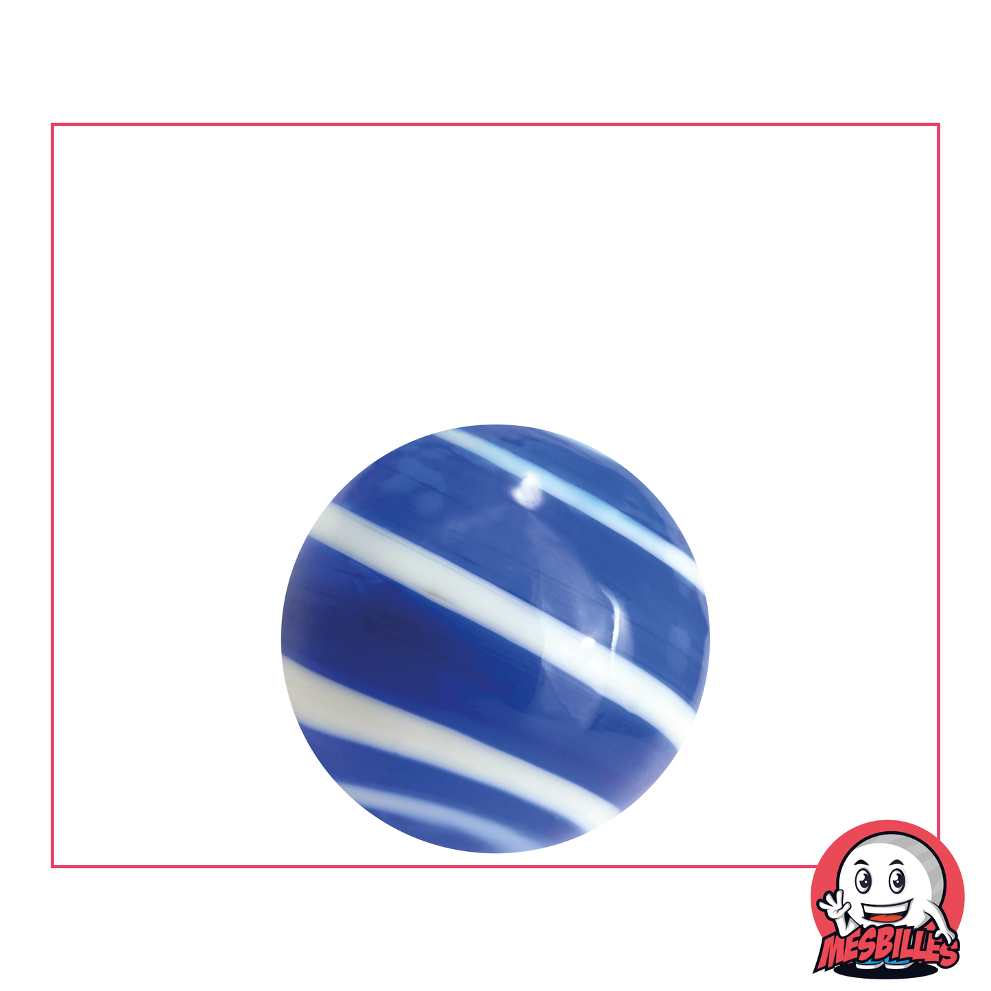 1 Murmel Art Équinoxe Bleu 22 mm