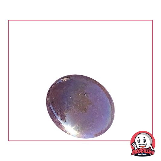 1 Murmeln Flach Glänzend Violett 30 mm
