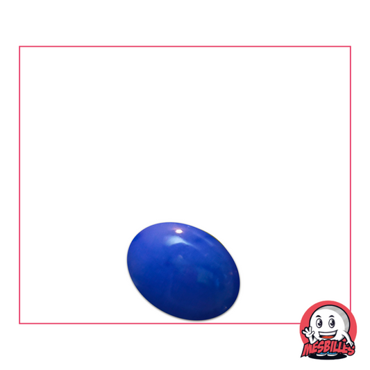 1 Flache Murmeln 12 mm Perle Blau