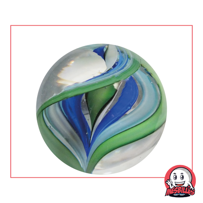 1 Murmeln Spiralen 40 mm
