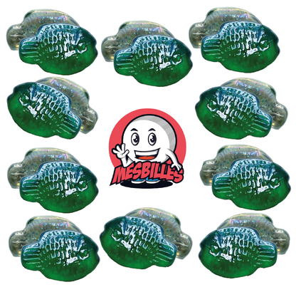 1 Murmeln Koi Fisch Nachtblau