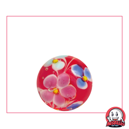 1 Murmel Art Daisy Rouge 22 mm