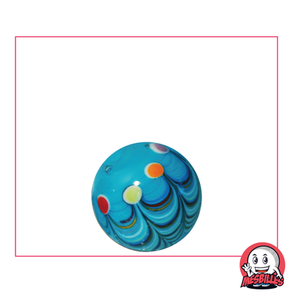 1 Murmeln Art Joker Blau 16 mm