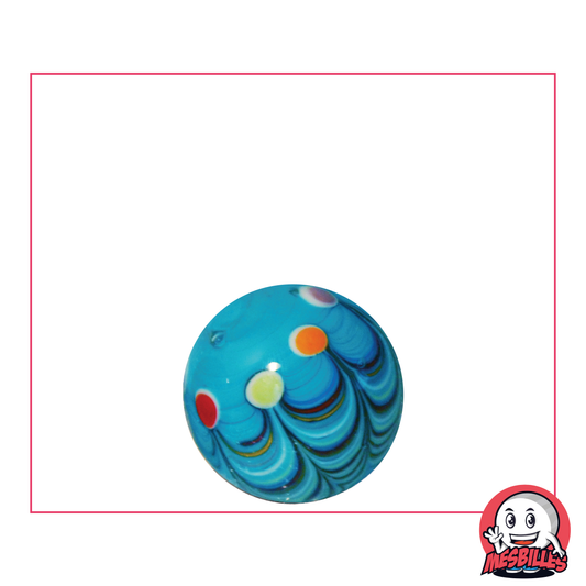 1 Murmeln Art Joker Blau 16 mm