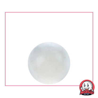 Murmeln aus transluzentem Glas in Kristallfarbe - 22 mm - MeineMurmeln