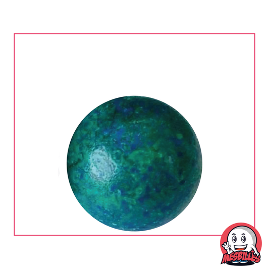 1 Murmeln Planet Blau 25 mm