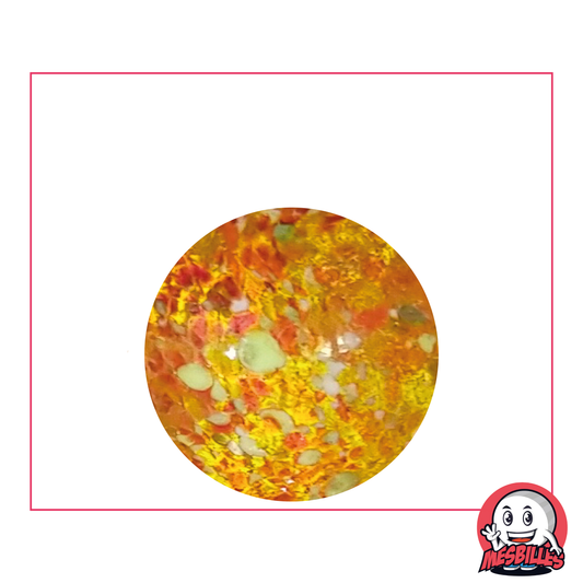 1 Murmeln Planet Gelb 25 mm