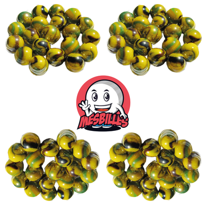 1 Murmel Tiger aus dem Bengal 16 mm