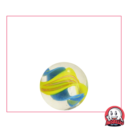 1 Murmel Art Tornado Gelb 16 mm