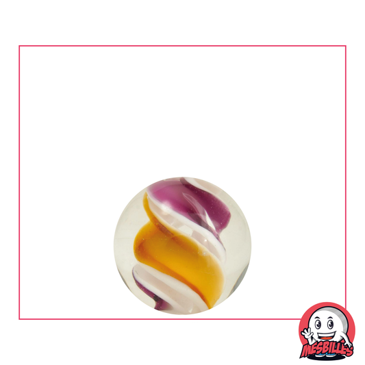 1 Murmel Art Tornado Orange 16 mm