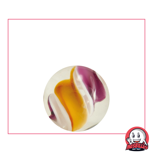 1 Murmel Art Tornado Orange 22 mm