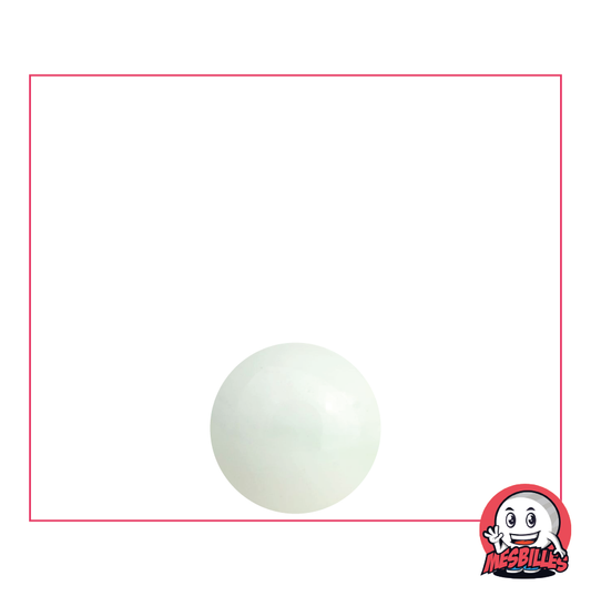 1 Murmeln Perle Weiß 10 mm