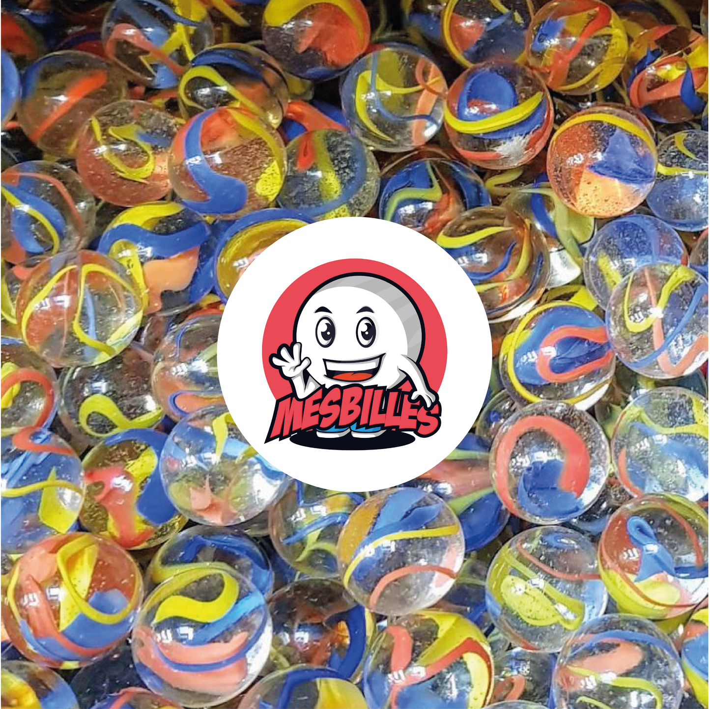1 Murmeln Papagei 12 mm