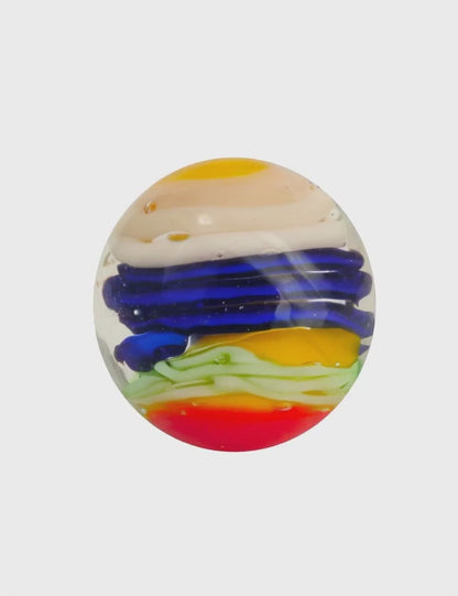 1 Murmeln Art Spiralo Pastell 22 mm